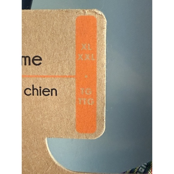 NEW Pup Crew Dog Costume - Poncho With Fringe XL/XXL - 27-36 Inches - Picture 4 of 10